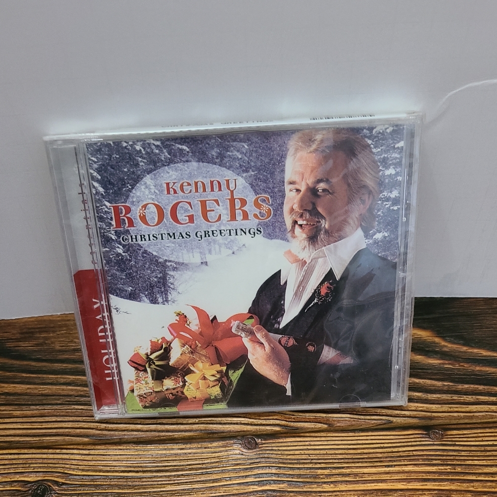 Kenny Rogers Christmas Greetings Music CD New Sealed